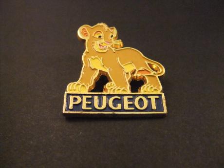 Peugeot auto logo (leeuw)